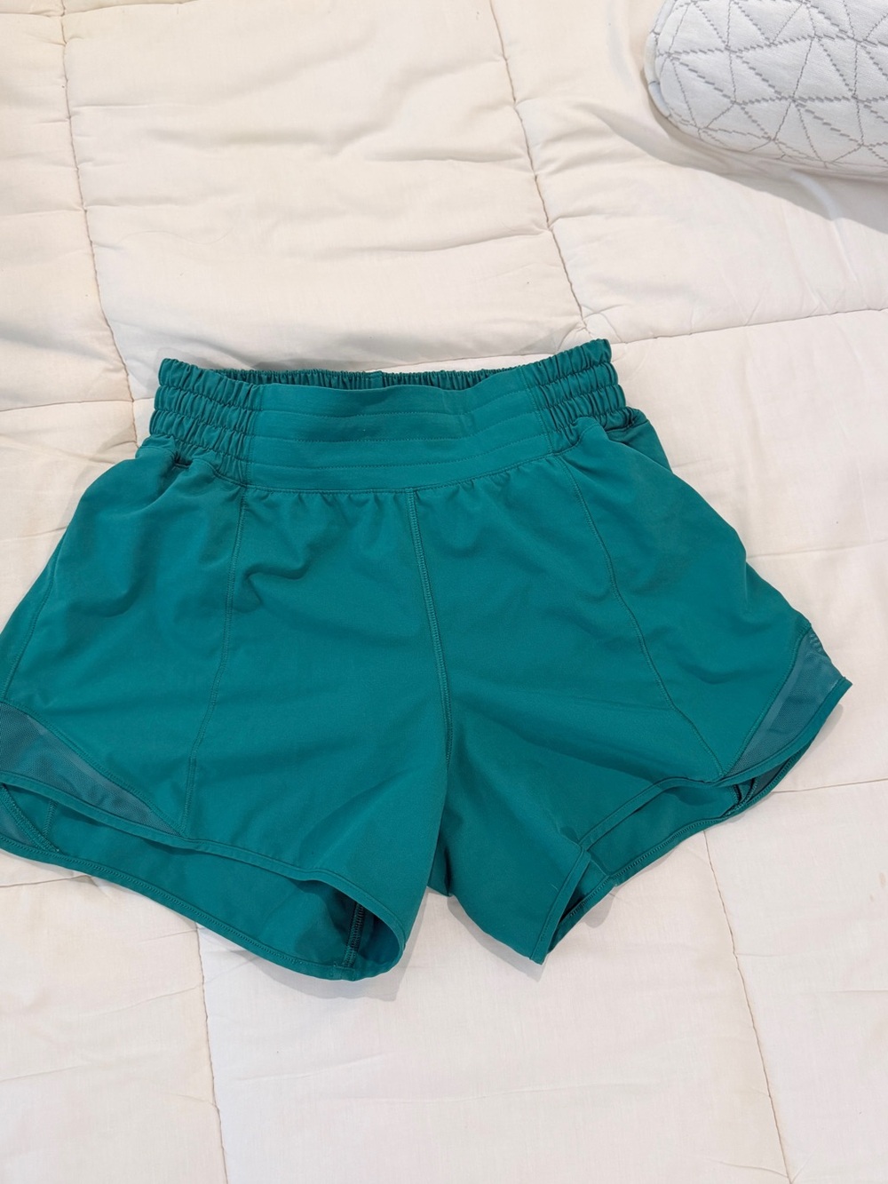 Women's Lululemon Hotty Hot 4” Lined Shorts Kelly Green